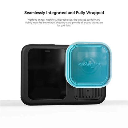 AMAGISN Silicone Lens Cap for GoPro Hero 13 Camera Lens Cover Full Protection Action Camera Accessory