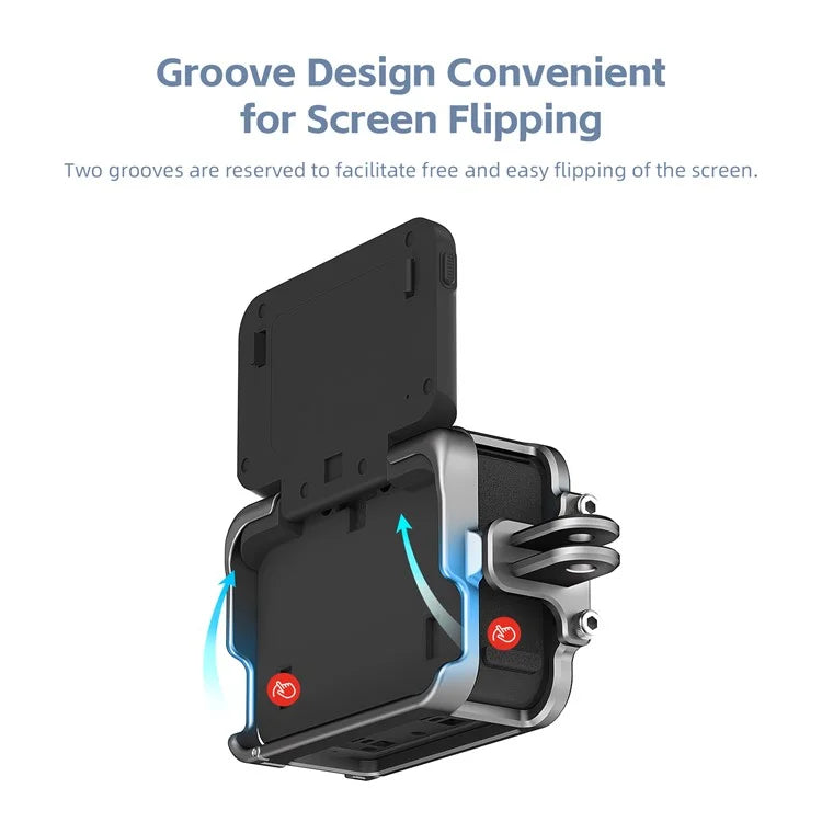 AMAGISN For Insta360 Ace Pro / Ace Aluminum Alloy Camera Cage Protection Frame Cover