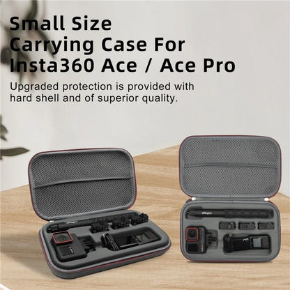 AMAGISN For Insta360 Ace Pro  /  Ace Portable Zipper Camera Protection Case EVA Hard Shell Storage Bag