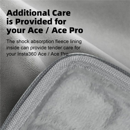 AMAGISN For Insta360 Ace Pro  /  Ace Carrying Case EVA+Cloth Camera Storage Bag