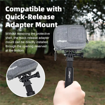 AMAGISN For Insta360 Ace Pro  /  Ace Carrying Case EVA+Cloth Camera Storage Bag