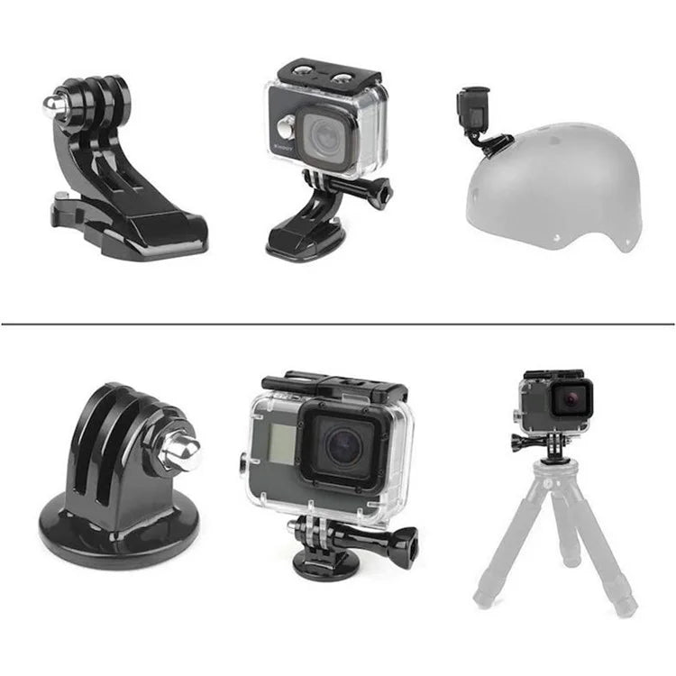 Universal 10-in-1 Sports Camera Accessories Kit for GoPro Hero 9 / 10 / 11 / 5 / 6 / 7 / DJI