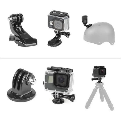 Universal 10-in-1 Sports Camera Accessories Kit for GoPro Hero 9 / 10 / 11 / 5 / 6 / 7 / DJI