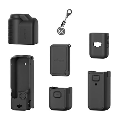 AMAGISN Silicone Protective Case for DJI Osmo Pocket 3 Action Camera Accessories Kit