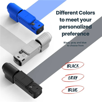 AMAGISN Silicone Protective Case for DJI Osmo Pocket 3 Action Camera Accessories Kit