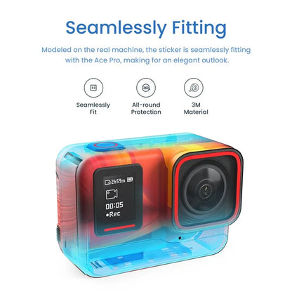AMAGISN Camera Sticker for Insta360 Ace Pro Anti-scratch Protective Skin