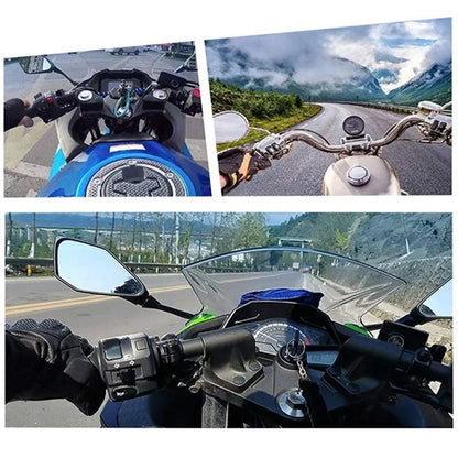 For GoPro Hero 9 / 10 / 11 / 12 Motorcycle Bicycle Helmet Mount Kit, 34-Piece Set Compatible with Sjcam, Xiaoyi, DJI