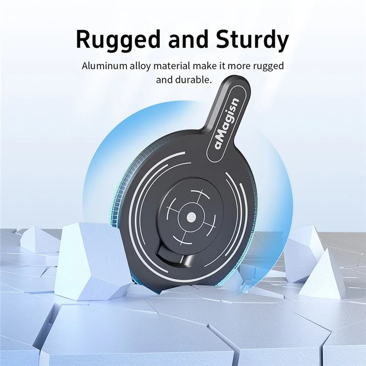 AMAGISN For Insta360 Flow Gimbal Stabilizer Aluminum Alloy Magnetic Adapter