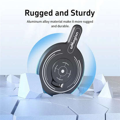 AMAGISN For Insta360 Flow Gimbal Stabilizer Aluminum Alloy Magnetic Adapter