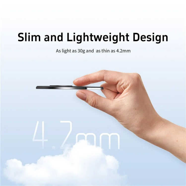 AMAGISN For Insta360 Flow Gimbal Stabilizer Aluminum Alloy Magnetic Adapter