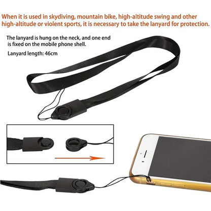 Universal Camera Chest Head Mount Strap Plastic+Alloy+Nylon Phone Clip Holder Bracket