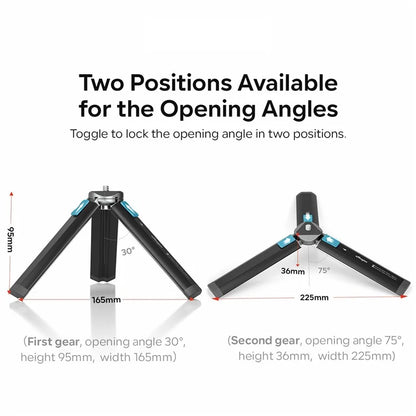 AMAGISN Camera Tripod Metal Camera Mount Camera Accessories for Ourdoors Video Recording