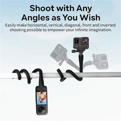 AMAGISN Camera Flexible Mount Stand Pole Bracket for Live Streaming Vlogging