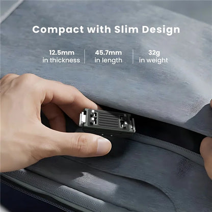 AMAGISN For Insta360 Ace Pro / Ace Action Camera Metal Magnetic Quick Release Adapter with Top Plate