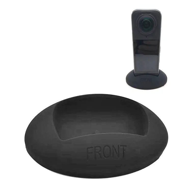 For Insta360 X4 Action Camera Silicone Car Holder Adhesive Support Base