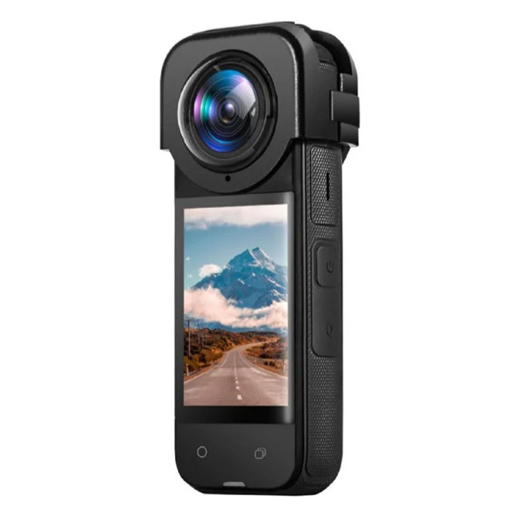 For Insta360 X4 Sports Camera Protective Case with Optical Glass Lens Protector