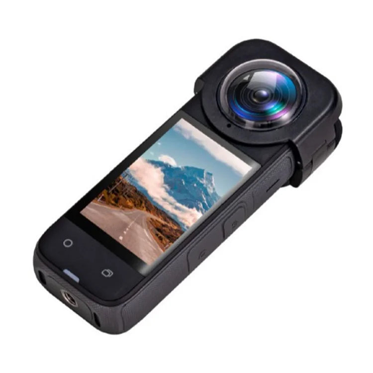 For Insta360 X4 Sports Camera Protective Case with Optical Glass Lens Protector