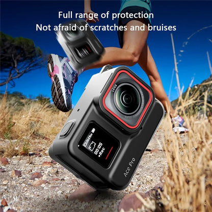 VRIG AC08 For Insta360 Ace Pro Silicone Case Anti-Drop Camera Protective Cover