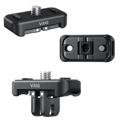 VRIG For Insta360 X4 Action Camera Aluminum Alloy Magnetic Quick Release Adapter