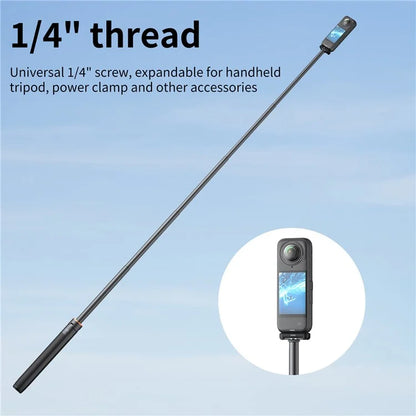 VRIG For Insta360 X4 Action Camera Aluminum Alloy Magnetic Quick Release Adapter