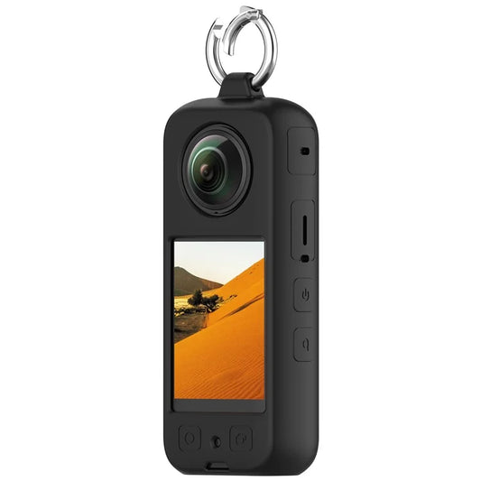 Soft Silicone Case for Insta360 X3 Action Camera Dustproof Protective Cover
