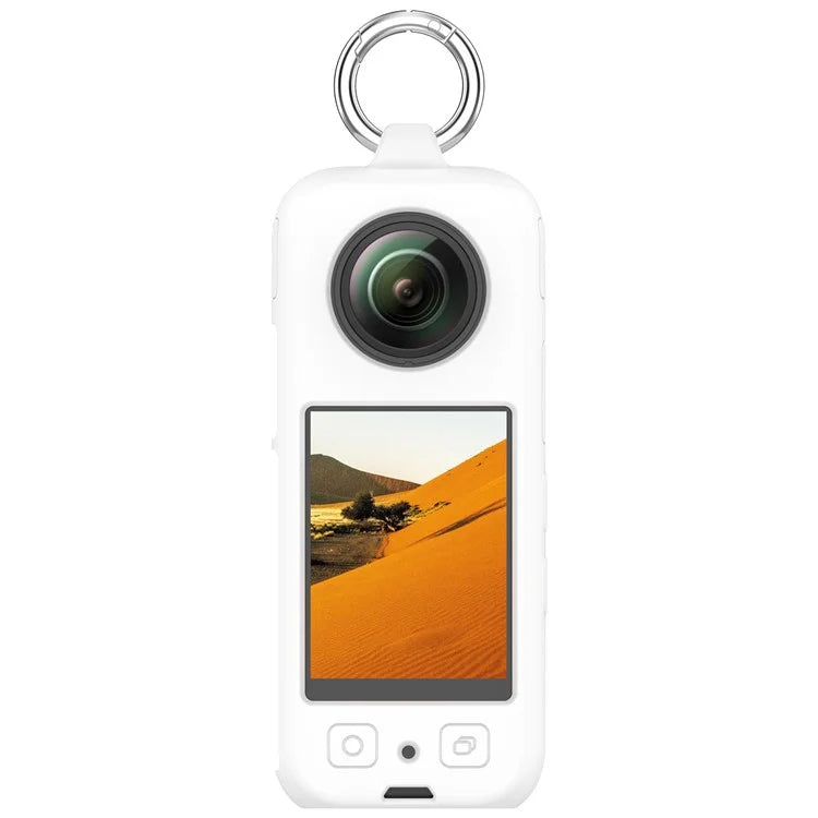 Soft Silicone Case for Insta360 X3 Action Camera Dustproof Protective Cover