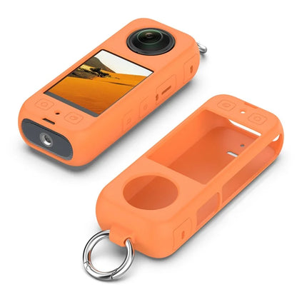 Soft Silicone Case for Insta360 X3 Action Camera Dustproof Protective Cover
