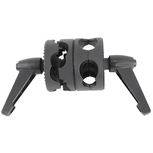 C056 Spotlight Stand Adapter Photography Light Cross Arm Holder Universal Wheel