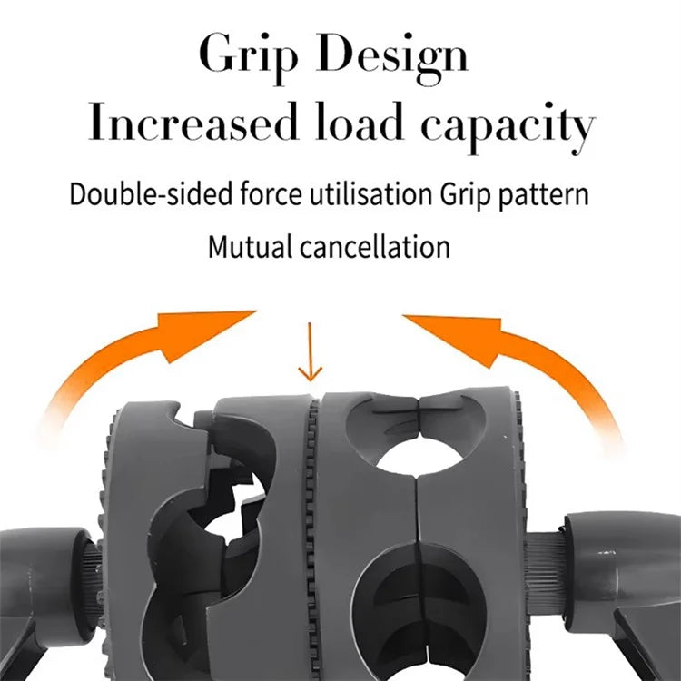 C056 Spotlight Stand Adapter Photography Light Cross Arm Holder Universal Wheel