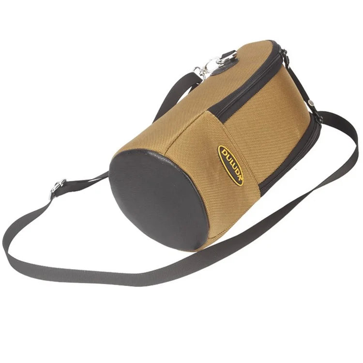DULUDA Nylon Storage Bag for Nikon / Canon Telephoto Lens Case Pouch with Shoulder Strap