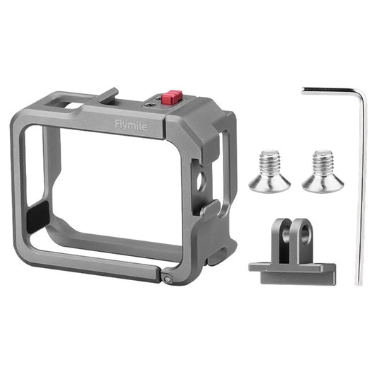 FLYMILE For Insta360 GO 3 / GO 3S Aluminum Alloy Cage Protective Shell Housing Bezel Accessories