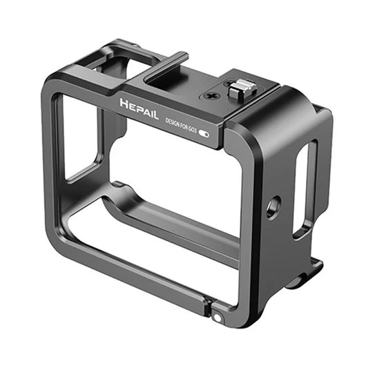 HEPAIL C-GO3 For Insta360 GO 3 Horizontal Vertical Protective Frame Aluminum Alloy Camera Cage