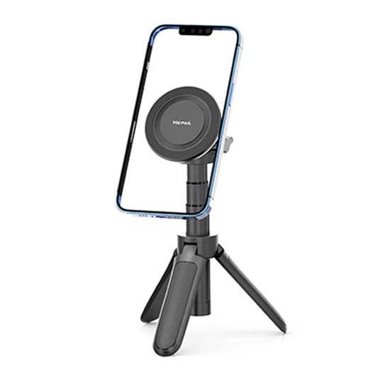 HEPAIL MS01 For DJI Osmo Mobile 6 / Mobile SE / OM 5 / OM 4 SE / OM 4 Handheld Gimbals Non-Slip Magnetic Mount Adapter (Without Tripod)