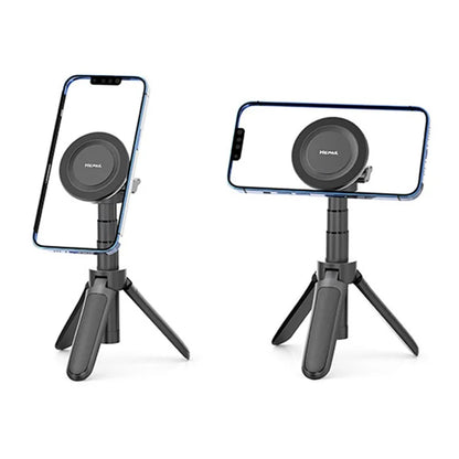 HEPAIL MS01 For DJI Osmo Mobile 6 / Mobile SE / OM 5 / OM 4 SE / OM 4 Handheld Gimbals Non-Slip Magnetic Mount Adapter (Without Tripod)