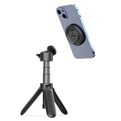 HEPAIL MS01 For DJI Osmo Mobile 6 / Mobile SE / OM 5 / OM 4 SE / OM 4 Handheld Gimbals Non-Slip Magnetic Mount Adapter (Without Tripod)