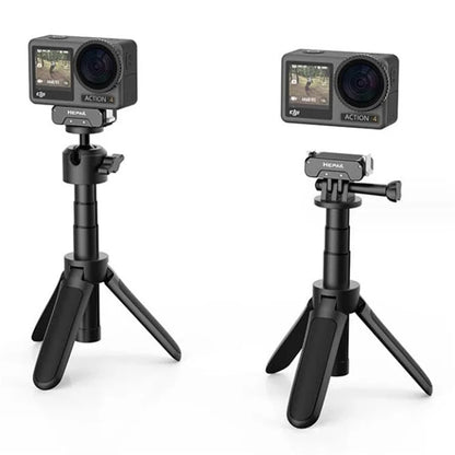 HEPAIL AC-17 For DJI Osmo Action 4 / Action 3 Sports Camera Magnetic Quick Release Base