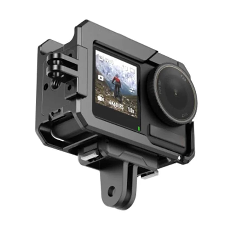 HEPAIL C-AC4 For DJI Osmo Action 4 / 3 Anti-Drop Protective Frame Aluminum Alloy Camera Cage