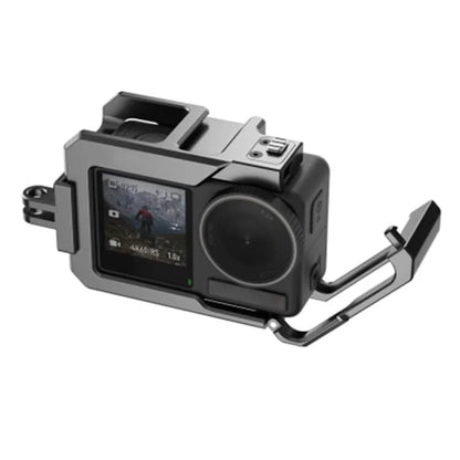 HEPAIL C-AC4 For DJI Osmo Action 4 / 3 Anti-Drop Protective Frame Aluminum Alloy Camera Cage