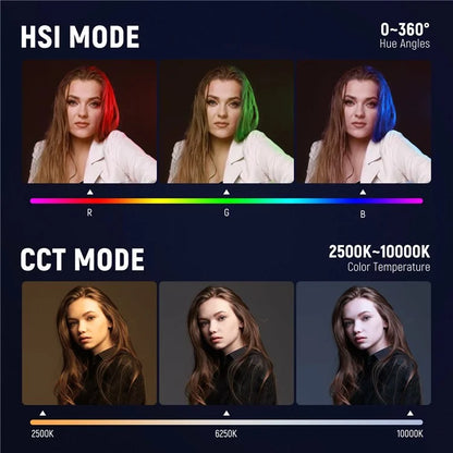 NEEWER RGB 176-A1 17 Scenes LED Video Light Panel with Upgraded Onboard Operation