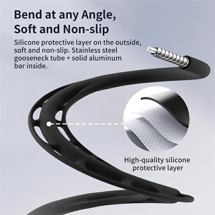 SX-P05 Outdoor Sports POV Magnetic Phone Neck Mount Hands Free Bracket for Action Camera