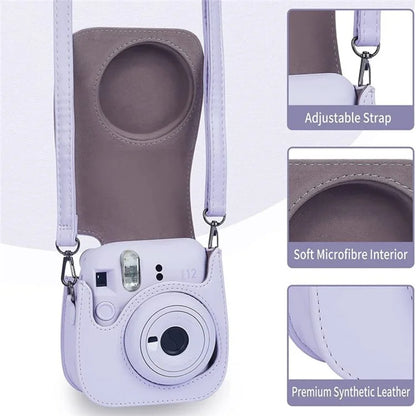 9-in-1 Accessories Kit for FujiFilm Instax Mini 12 / 11 / 9 Include Case / Album / Frames / Stickers / Pen Marker