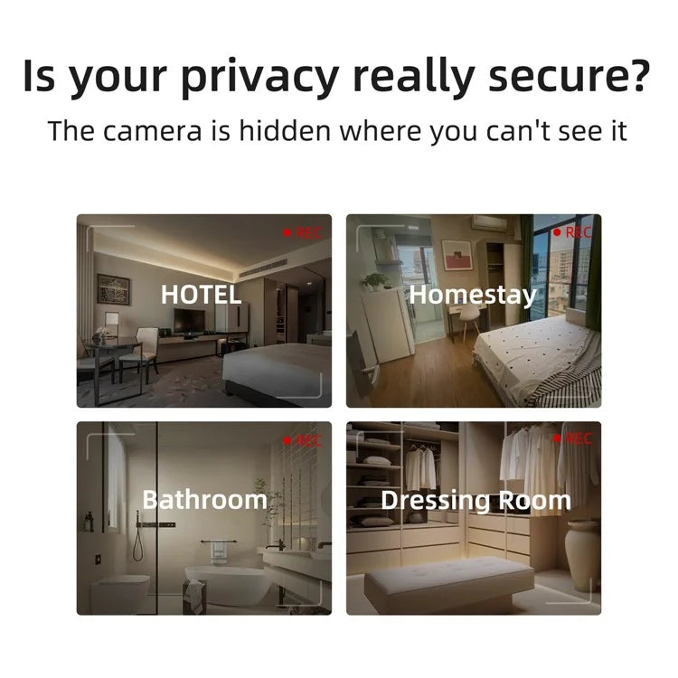 S600 Mini Travel Hotel Dressing Room Camera Finder Infrared Sensing Hidden Camera Detector