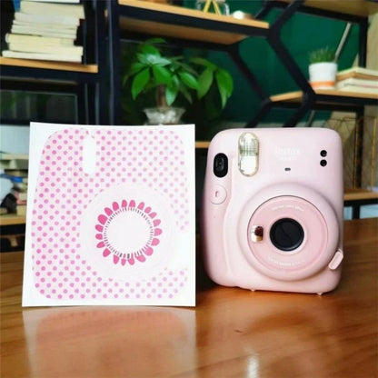 Accessories Kit for Fujifilm Instax Mini 11 Instant Camera Parts with Protective PU Leather Case, Photo Album, Frames, DIY Sticker, Filter