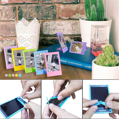For Instax Mini 12 7-in-1 Accessories Kit Camera Bag Album Photo Frame Stickers Lens Set