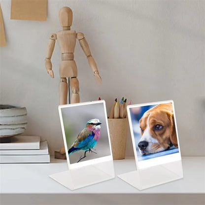 Accessories Kit for Instant Camera Parts with PU Leather Album, Acrylic Photo Frames, Stickers