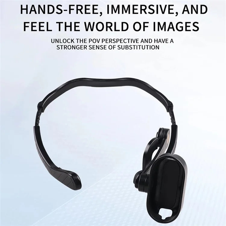 Z087 360 Degree Rotating Neck Mount for Action Cameras Necklace Holder Chest Strap Video Recording Accessories
