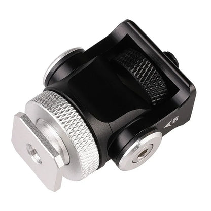 C037 360-Degree Rotating Gimbal for SLR Camera Quick Release Mount Adapter with Hot Shoe, 1 / 4 Screw Hole