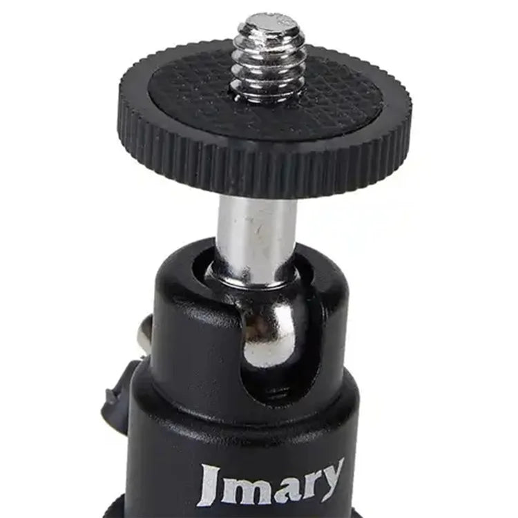 JMARY BH-02 360-Degree Rotating Tripod Adapter with 1 / 4 Screw for LED Lights, Monitors, Mic, Camera