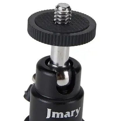 JMARY BH-02 360-Degree Rotating Tripod Adapter with 1 / 4 Screw for LED Lights, Monitors, Mic, Camera