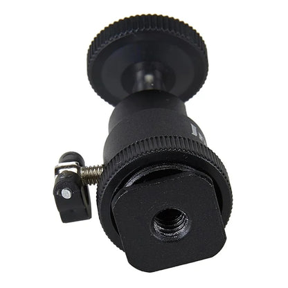 JMARY BH-02 360-Degree Rotating Tripod Adapter with 1 / 4 Screw for LED Lights, Monitors, Mic, Camera